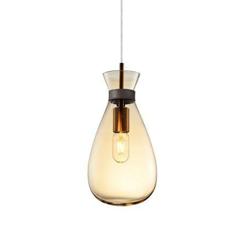 The Lighting Club pendant Champagne Pouch Pendant Light Glass Gold | Black A-KLCH-912/AB