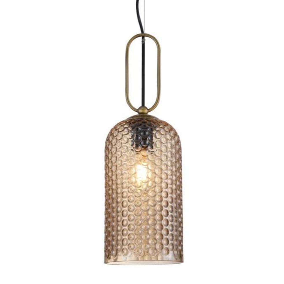 The Lighting Club Amber Cypress Pendant Light Glass A-KLCH-9183/AB