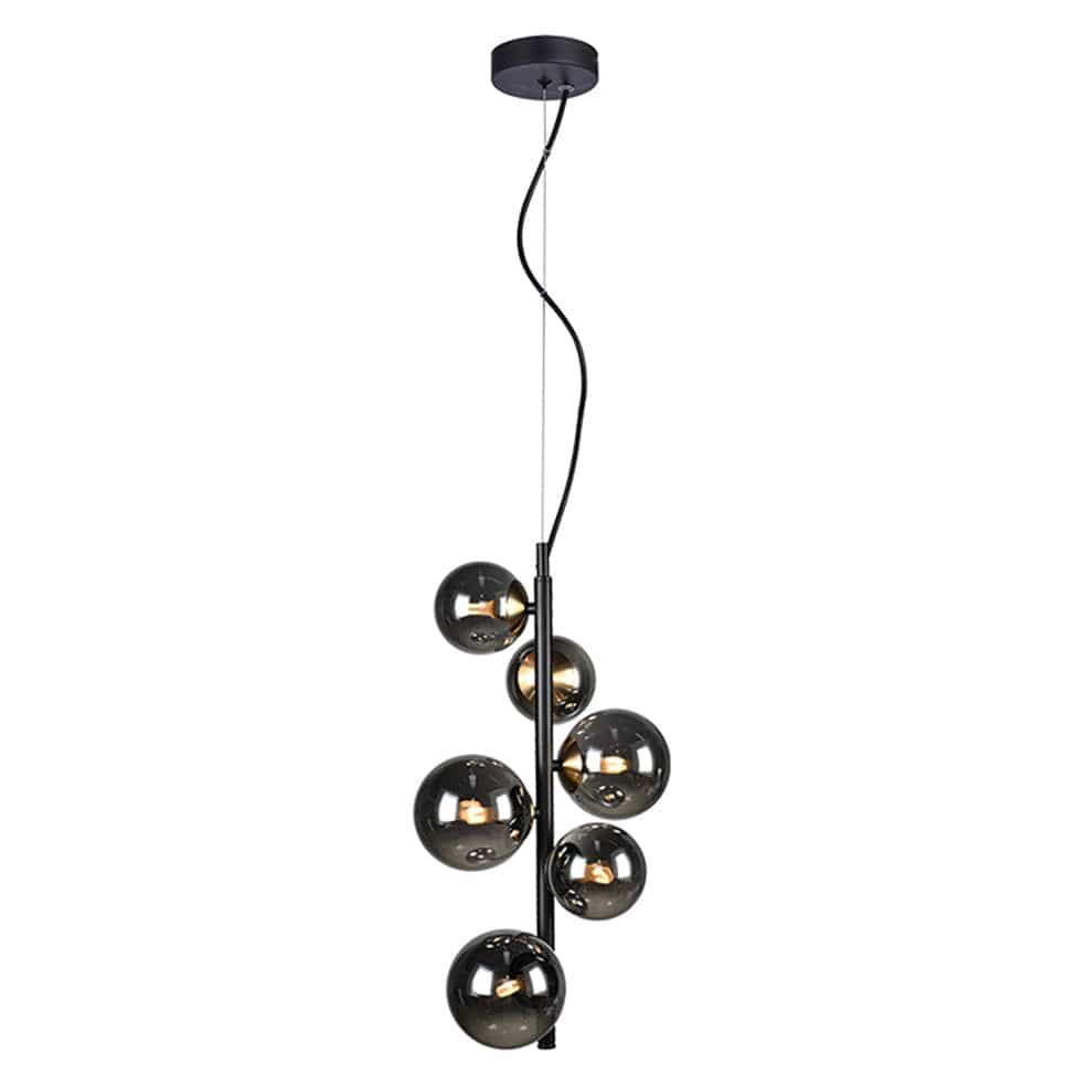 The Lighting Club Lighting Vertical Bubble Glass Pendant A-KLCH-9225/6