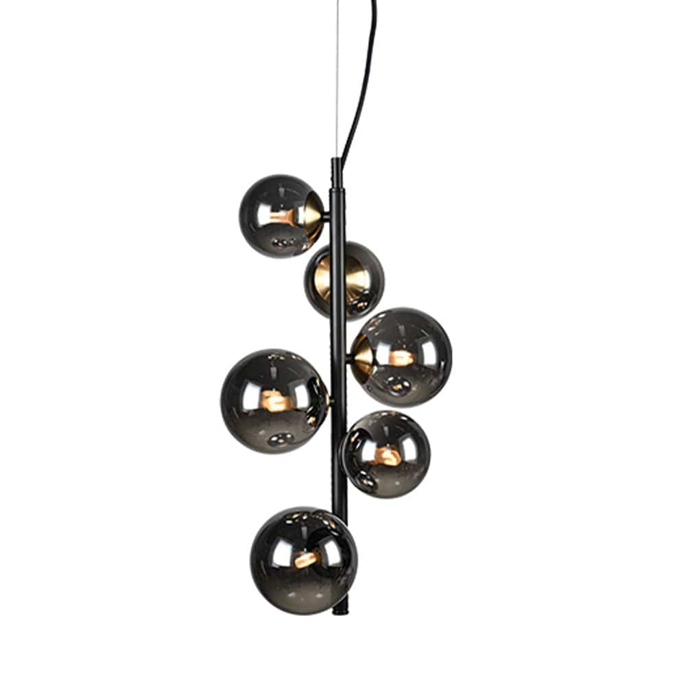 The Lighting Club Lighting Vertical Bubble Glass Pendant A-KLCH-9225/6