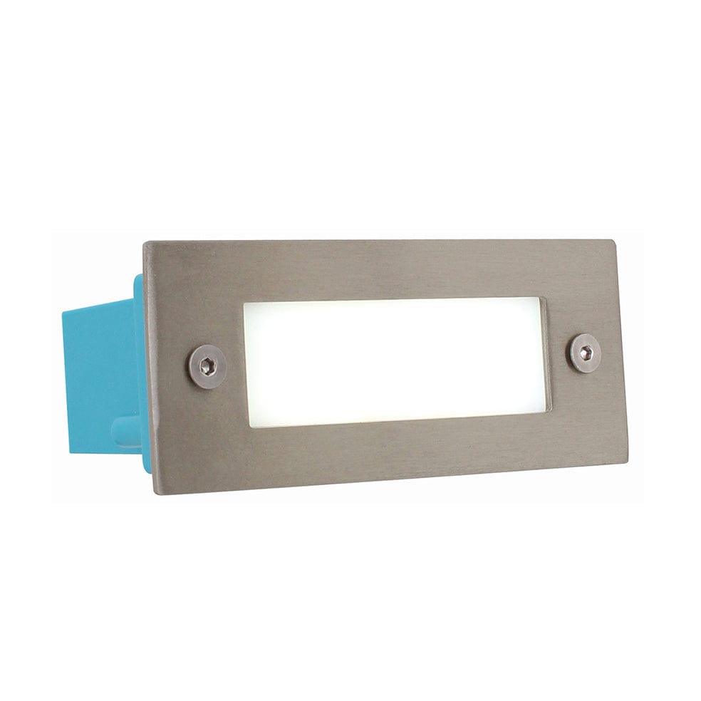 The Lighting Club Plain Satin Chrome Brick Wall - Plain or Grid B162SC 6007328315445