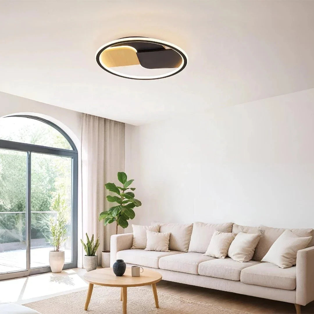 The Lighting Club LED Ceiling Light Yin Yang Round LED Ceiling Fitting - Small | Large