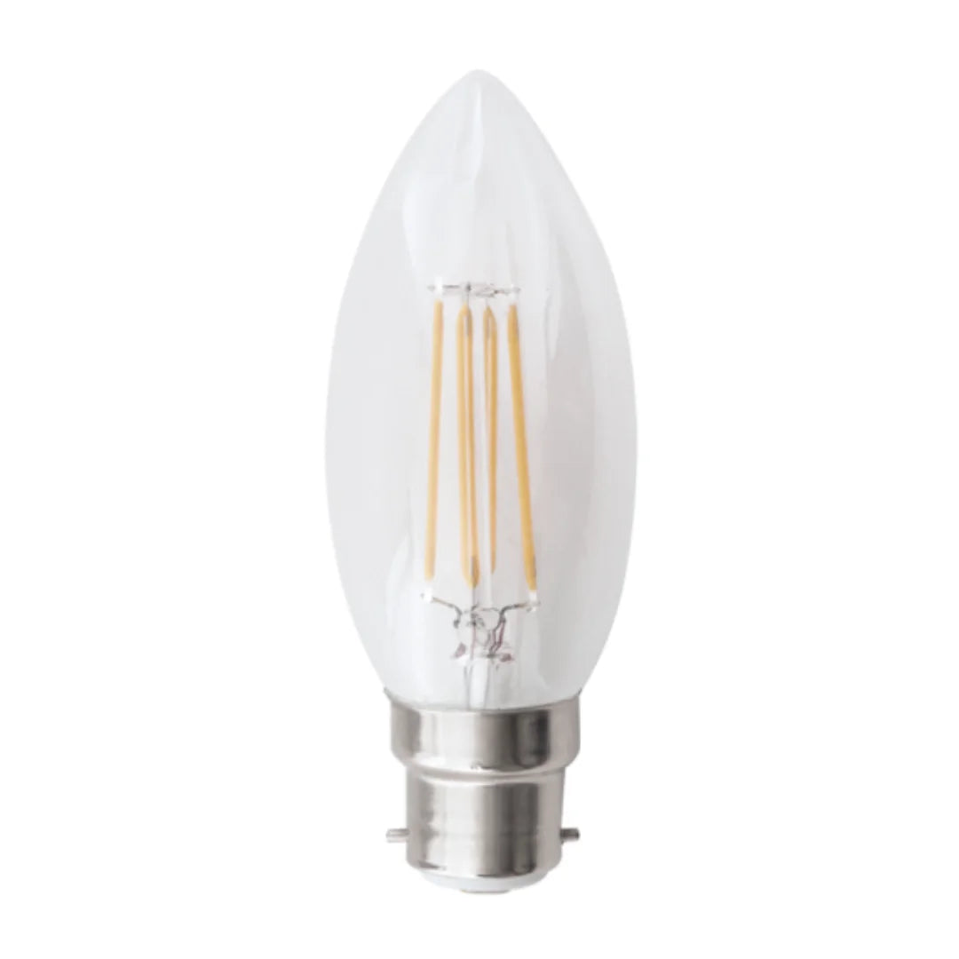 The Lighting Club LED Bulbs LED Filament Candle Bulb - B22 4.5W - Warm White BULB LED 195 6007226067880