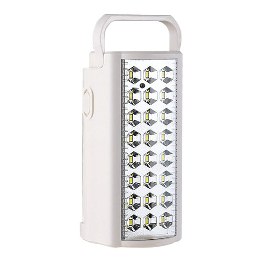 The Lighting Club Rechargeable Lamp White Portable and Rechargeable Plastic Emergency Light | White or Red BULB LED 937 WHITE 6007226085594