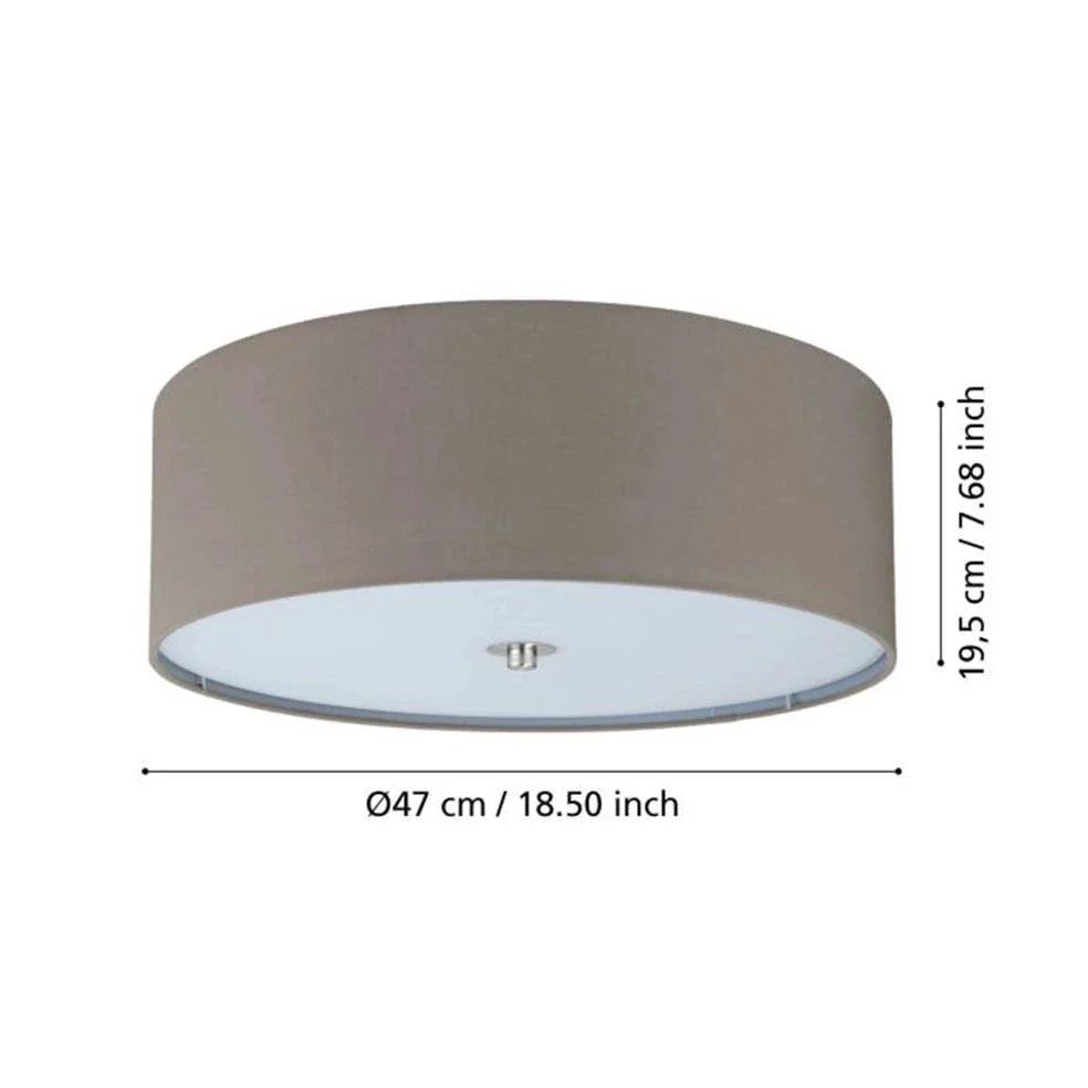 The Lighting Club Ceiling Light Pasteri Ceiling Light Taupe C122T 9002759949198