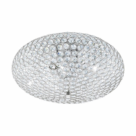 The Lighting Club Ceiling Light Large Clemente Metal and Crystal Ceiling Light Medium | Large C145 9002759952853