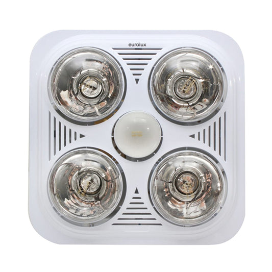 The Lighting Club extractor fan with lights Therma Glow 3-in-1 Bathroom Heater White C86W 6007328016939