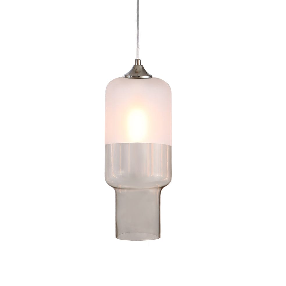 The Lighting Club Pendant Lights Half Frosted Regina Glass Pendant Light Amber | Clear | Mirrored | Frosted CA-KLCH-004/FR