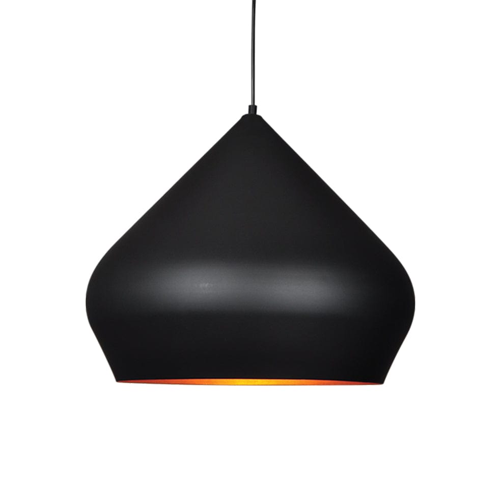 The Lighting Club Black & Gold Aladdin Pendant Light Metal Black | Gold CA-KLCH-1007/BL