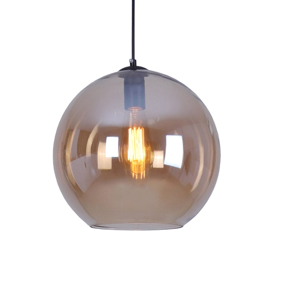 The Lighting Club Pendant Lights Large Sasha Glass pendant Light Amber Small | Large CA-KLCH-108L/AB