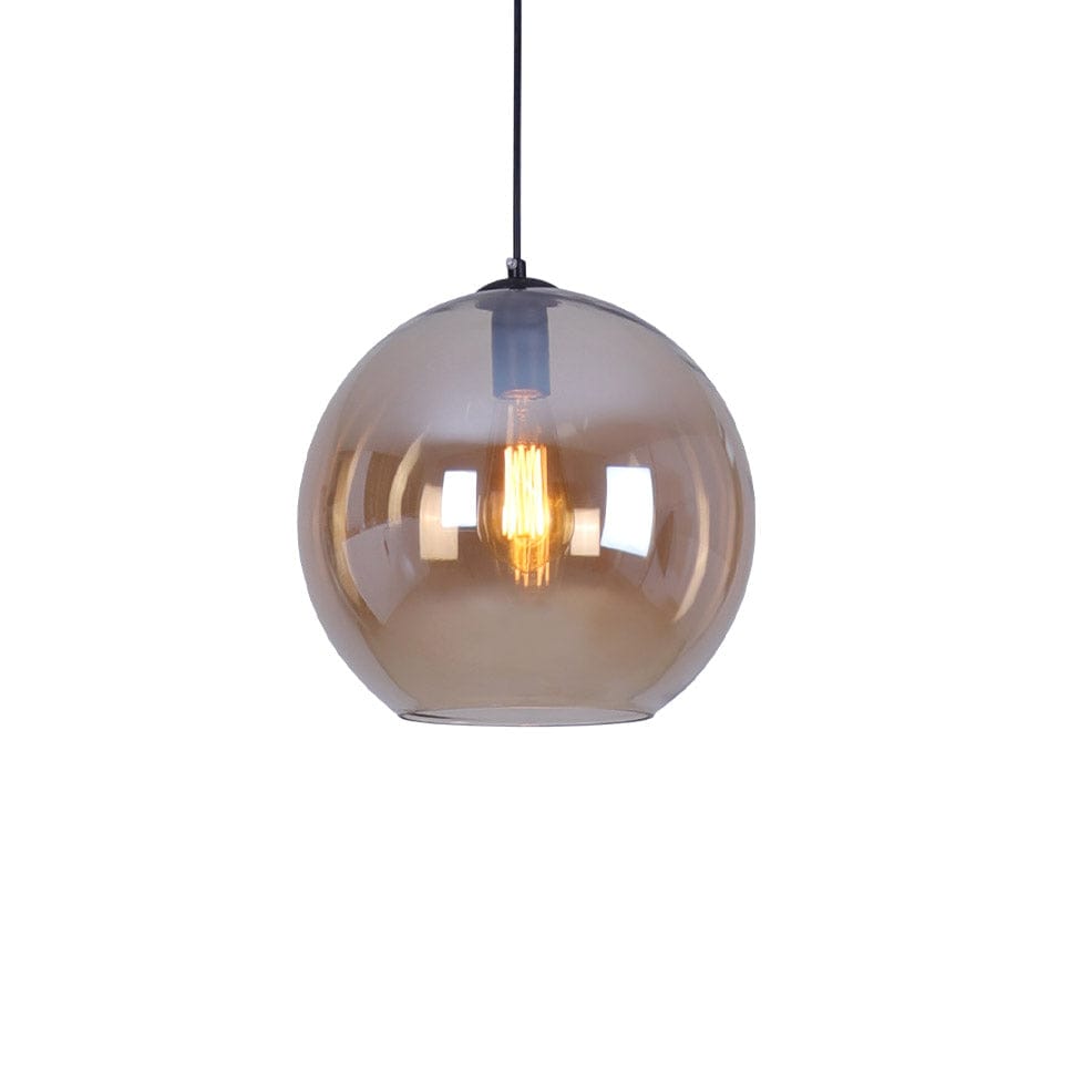 The Lighting Club Pendant Lights Small Sasha Glass pendant Light Amber Small | Large CA-KLCH-108S/AB