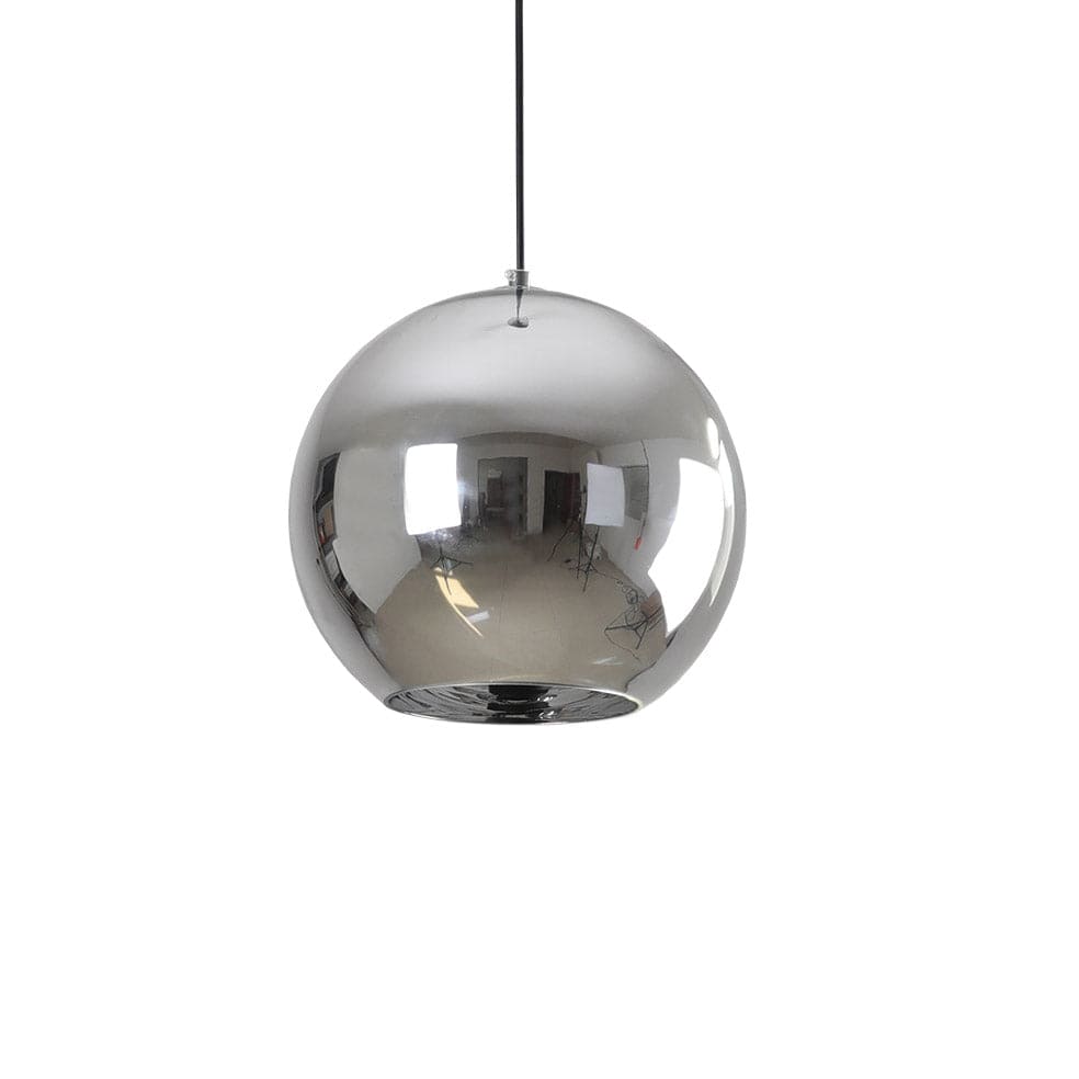 The Lighting Club Pendant Lights Small Sasha Glass pendant Light Chrome Small | Large CA-KLCH-108S/CH