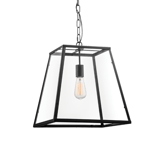 The Lighting Club Large Rustic Square Lantern | 2 Sizes CA-KLCH-1106