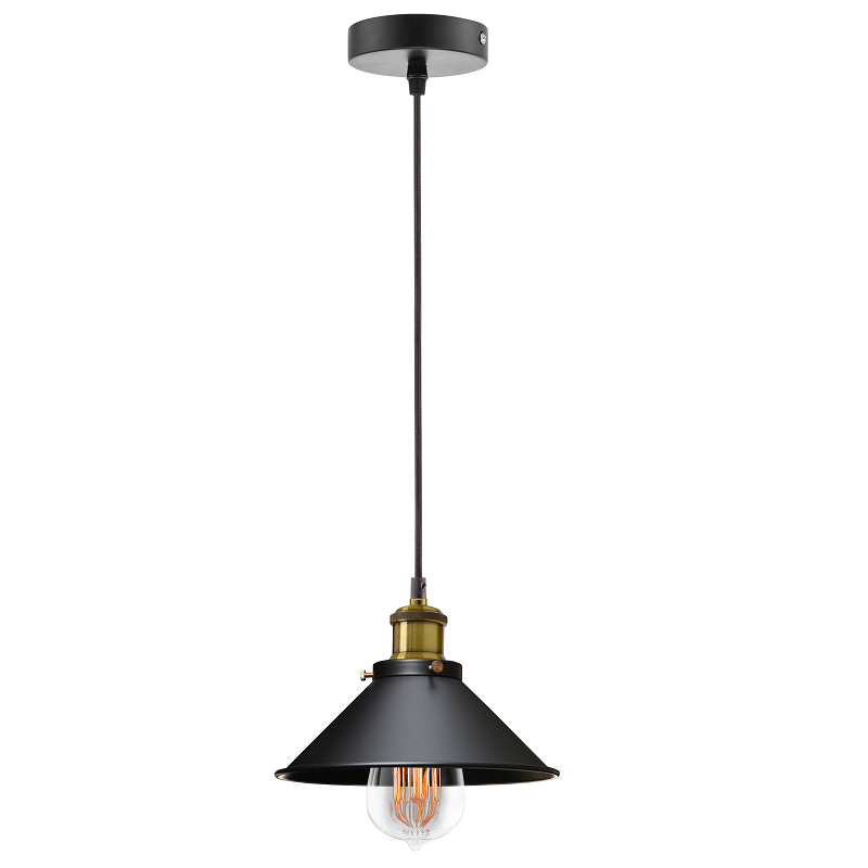 The Lighting Club Pendant Tall Rustic Single Pendant