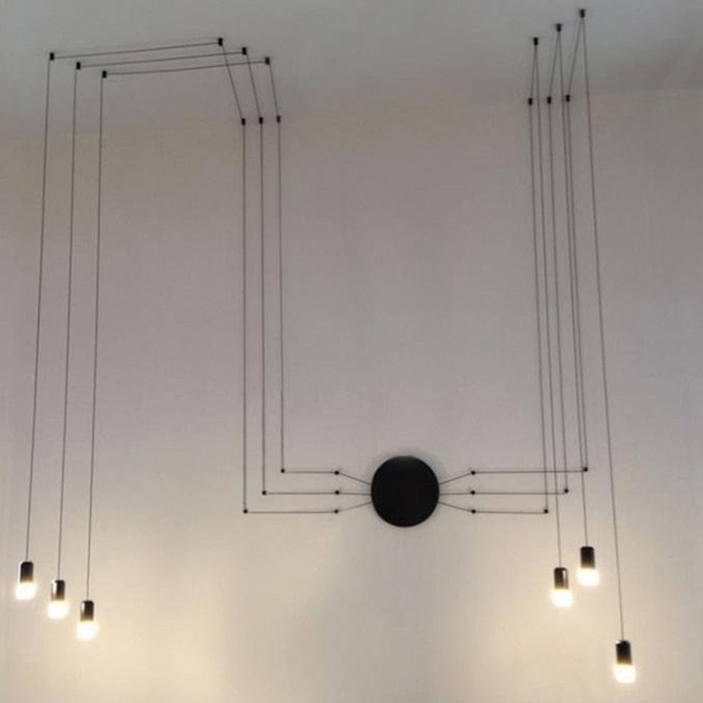 The Lighting Club LED Symmetrical Wire Pendant 6 Light CA-KLCH-1274/6
