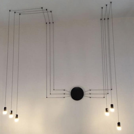 The Lighting Club LED Symmetrical Wire Pendant 6 Light CA-KLCH-1274/6