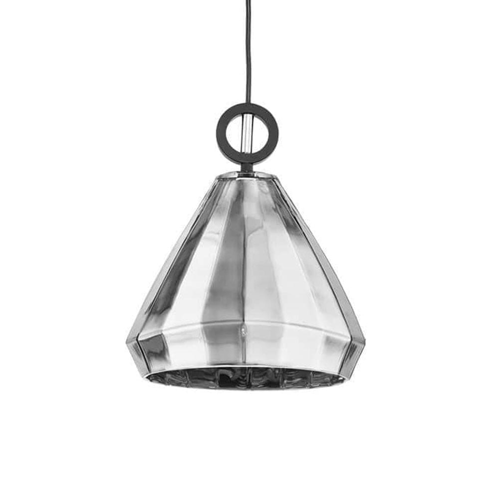 The Lighting Club lighting Chrome Diamond Cut Pendant Light Medium Chrome | Copper CA-KLCH-3094/CH