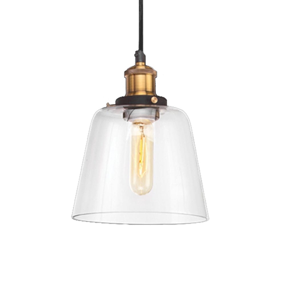 The Lighting Club pendant Antique Brass Pendant Light Glass CA-KLCH-3209