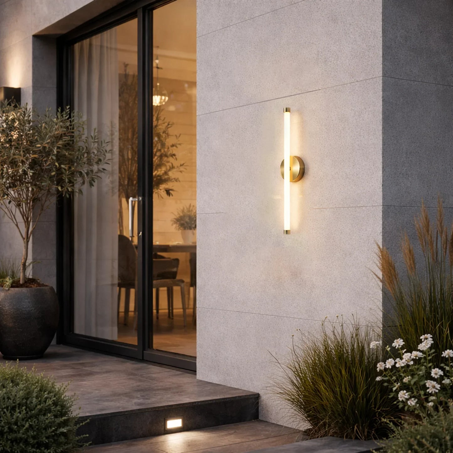The Lighting Club Wall Light Anabelle Metal LED Wall Light Gold | Black