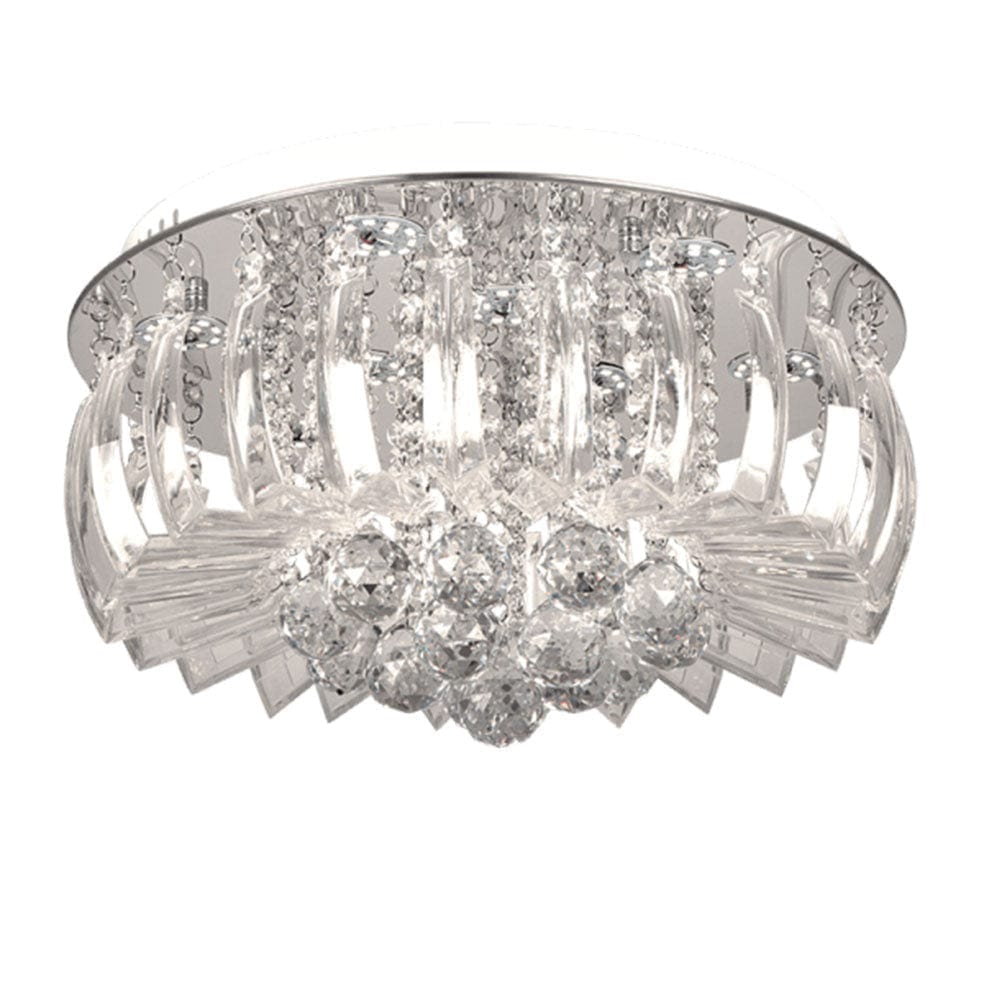 The Lighting Club Ceiling Light 9 Crystal Ceiling Light CF011/9 CHROME 6007226063646