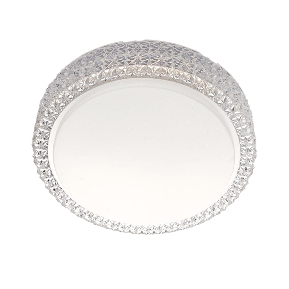 The Lighting Club LED Ceiling Light CrystalGlow 12W LED Flush Ceiling Light – Warm White CF222 LED 6007226062670