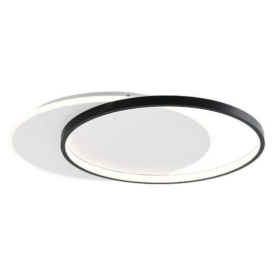 The Lighting Club Ceiling Light Matched LED Round Ceiling Fitting - Black & White CF274 BK/WH 6007226083736