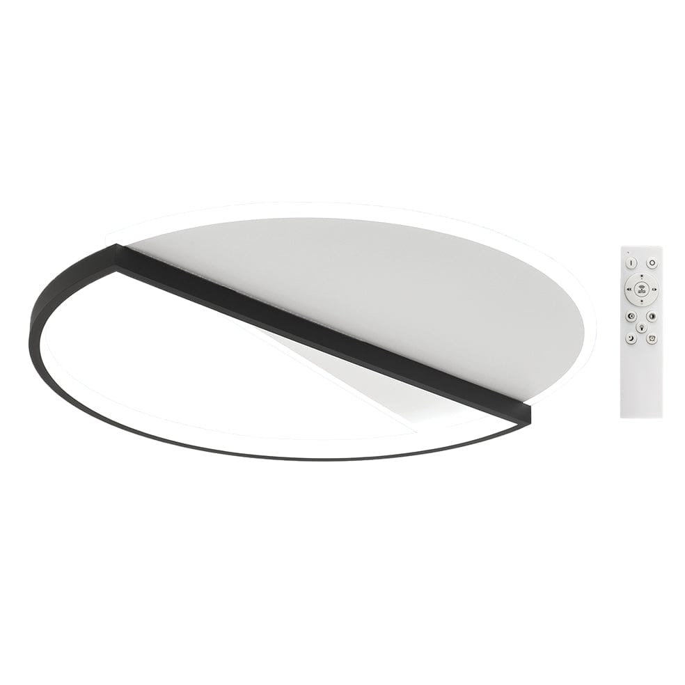 The Lighting Club Ceiling Light Solstice Dimmable Ceiling Light | Black and White CF278 BK/WH 6007226083781
