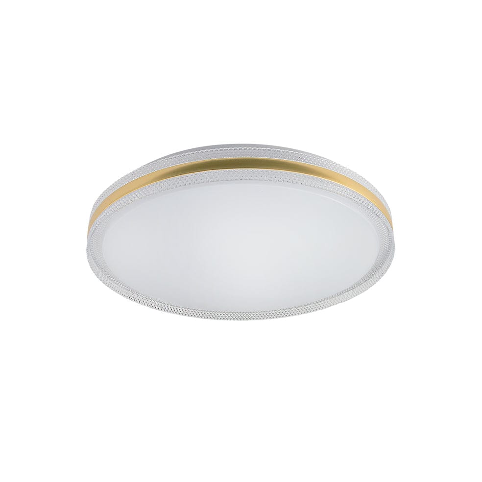 The Lighting Club Ceiling Light Medium Krista LED Metal Ceiling Light Gold Rim CF437 GOLD 6007226084276