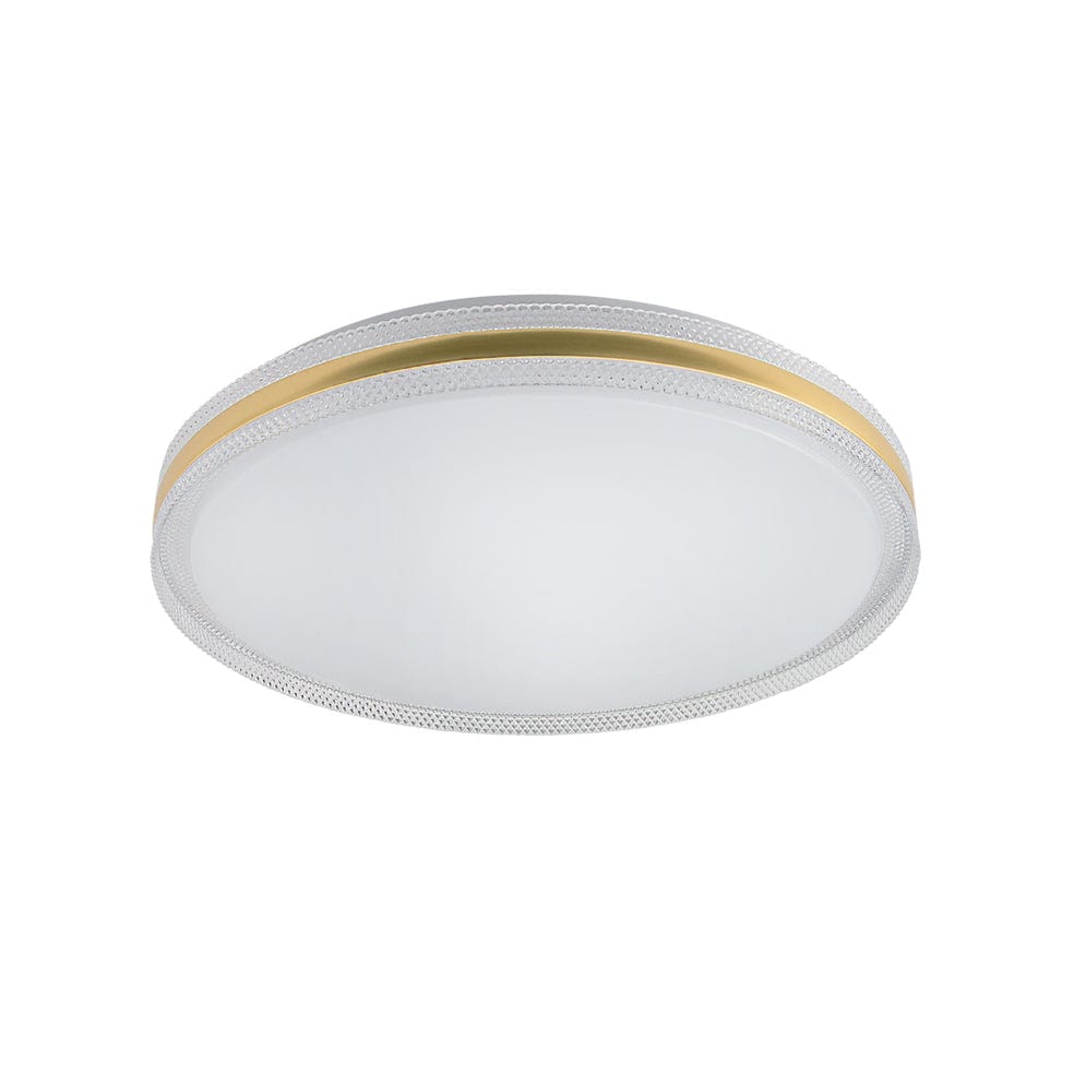 The Lighting Club Ceiling Light Large Krista LED Metal Ceiling Light Gold Rim CF438 GOLD 6007226084283