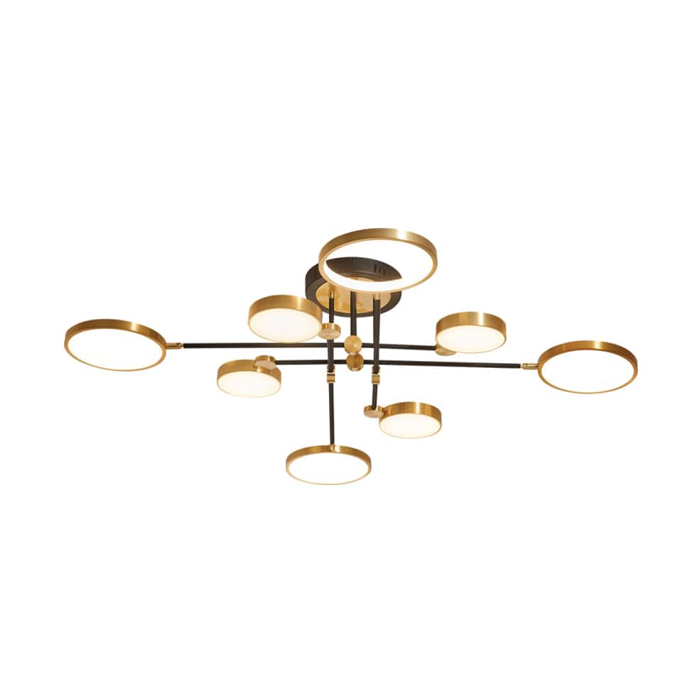 The Lighting Club Ceiling Light Noelle Metal LED Ceiling Light Bronze CF472/8 LED 6007226086072
