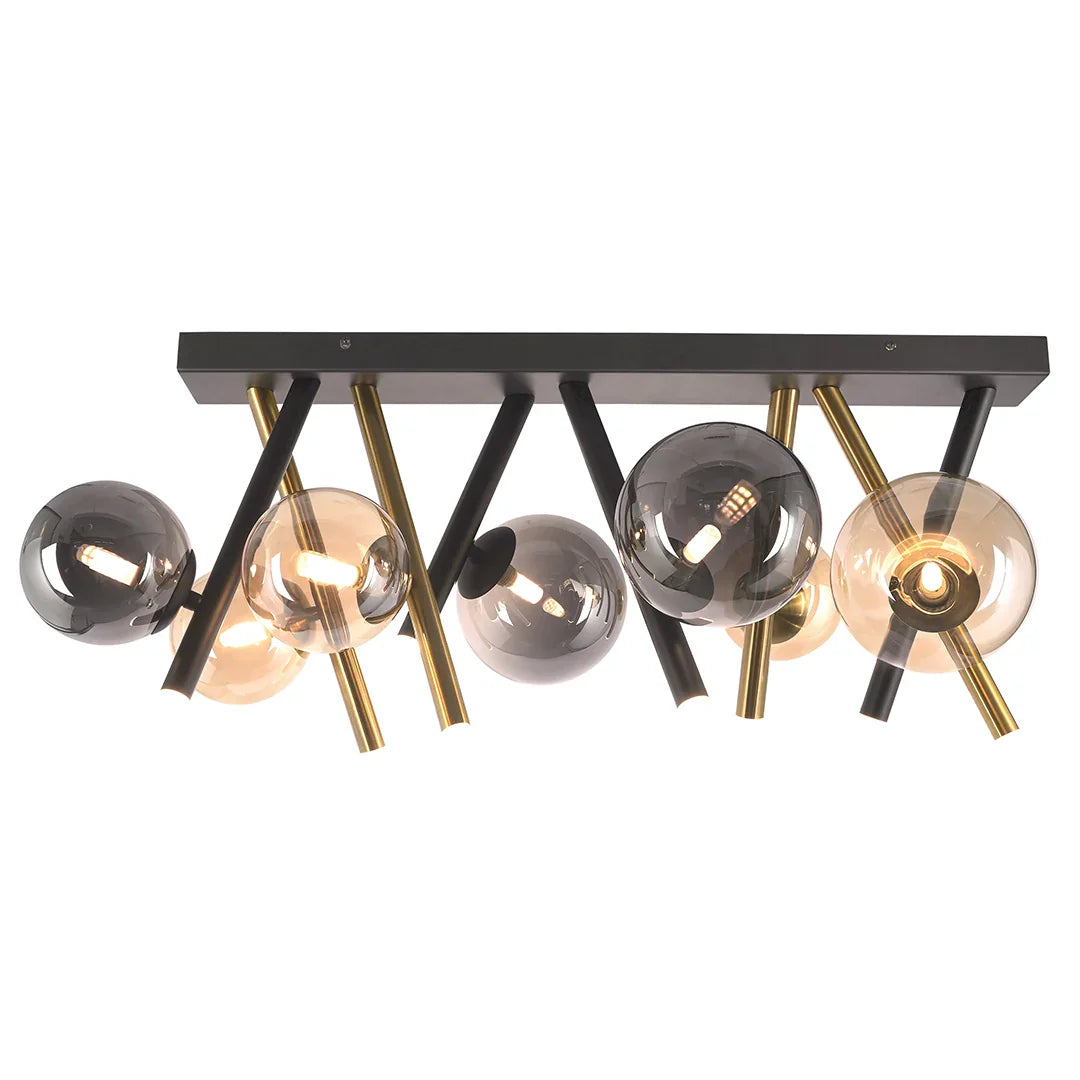The Lighting Club Ceiling Light Vetra Constellation Ceiling Light CF485 BK/GD 6007226089196
