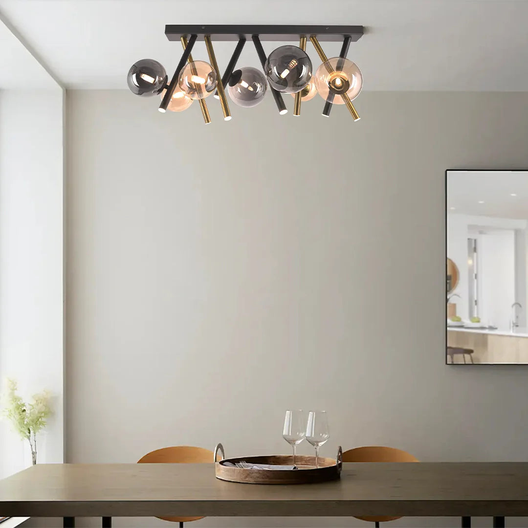 The Lighting Club Ceiling Light Vetra Constellation Ceiling Light CF485 BK/GD 6007226089196