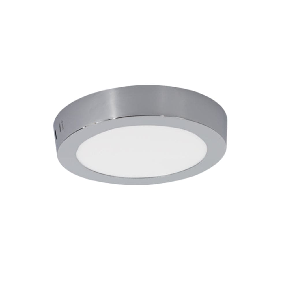 The Lighting Club Ceiling Light Fixtures Chrome / Medium LunaGlow LED Ceiling Light in Chrome | Satin | Black | White CF535 CHROME