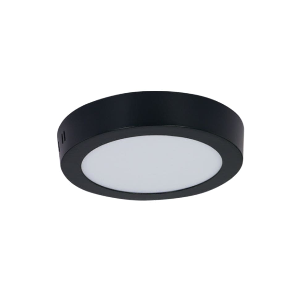 The Lighting Club Ceiling Light Fixtures Matt Black / Medium LunaGlow LED Ceiling Light in Chrome | Satin | Black | White CF535 MATT BK