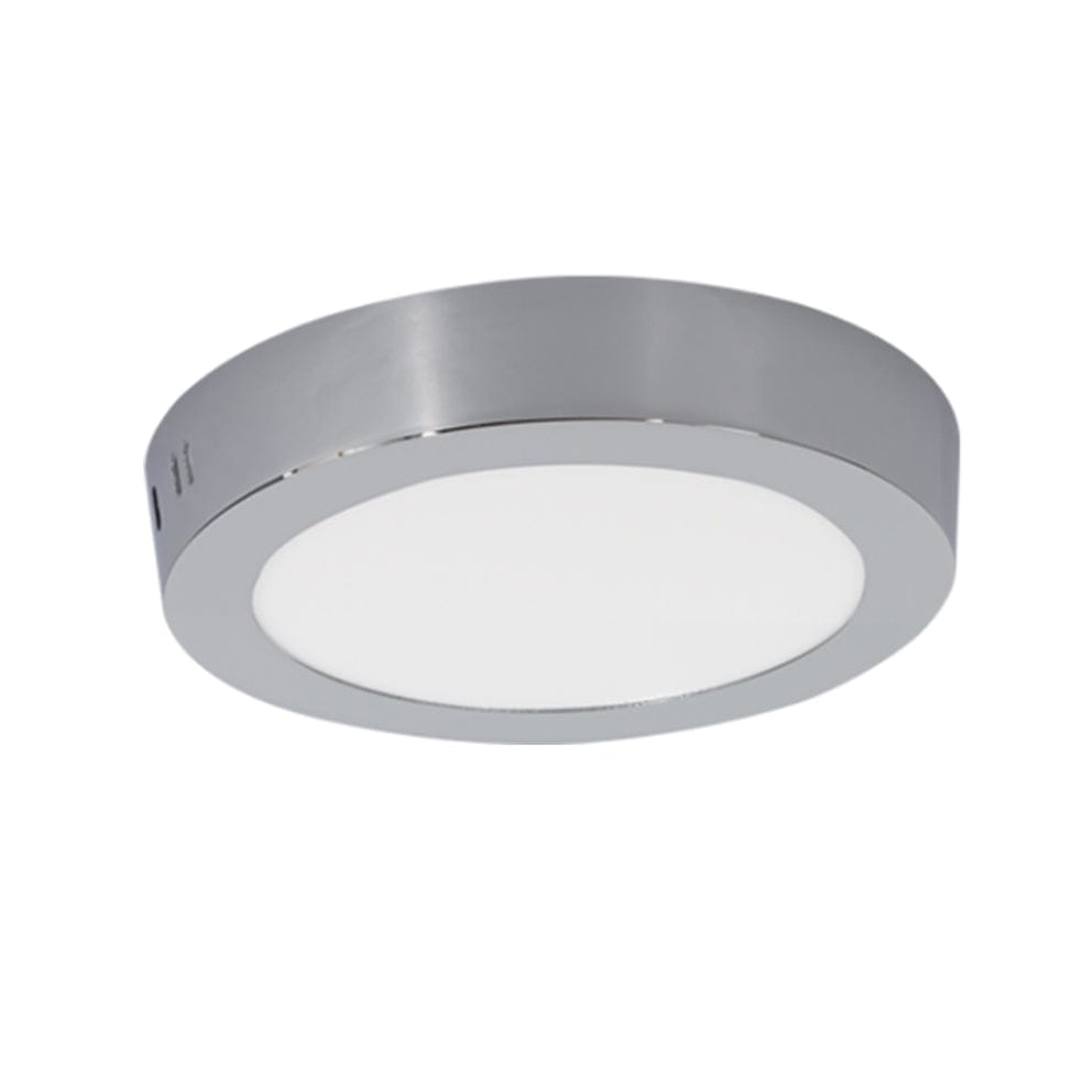 The Lighting Club Ceiling Light Fixtures Chrome / Large LunaGlow LED Ceiling Light in Chrome | Satin | Black | White CF536 CHROME