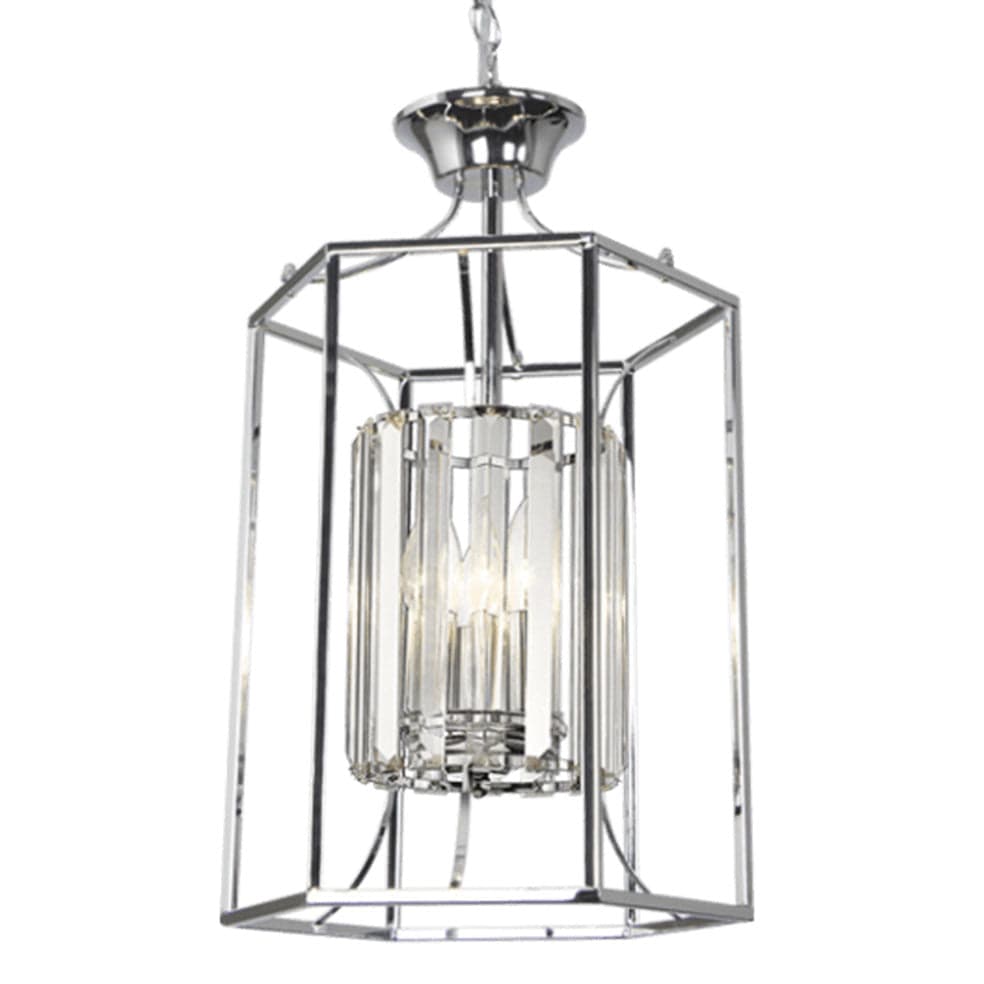 The Lighting Club Hexa Crystal Chandelier CH088/3 CHROME 6007226068900