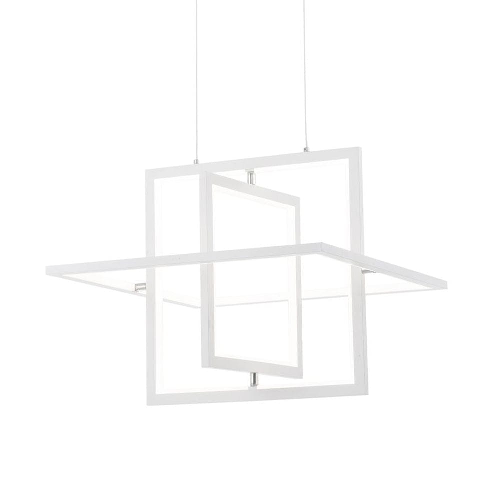 The Lighting Club Pendant Lights White Tia Aluminium Adjustable LED Pendant Light Black | White CH518 WHITE 6007226076530