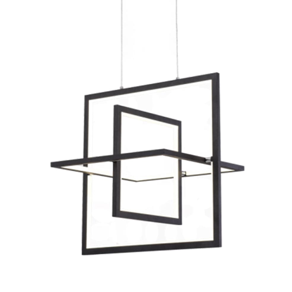 The Lighting Club Pendant Lights Black Tia Aluminium Adjustable LED Pendant Light Black | White CH519 BLACK 6007226076547