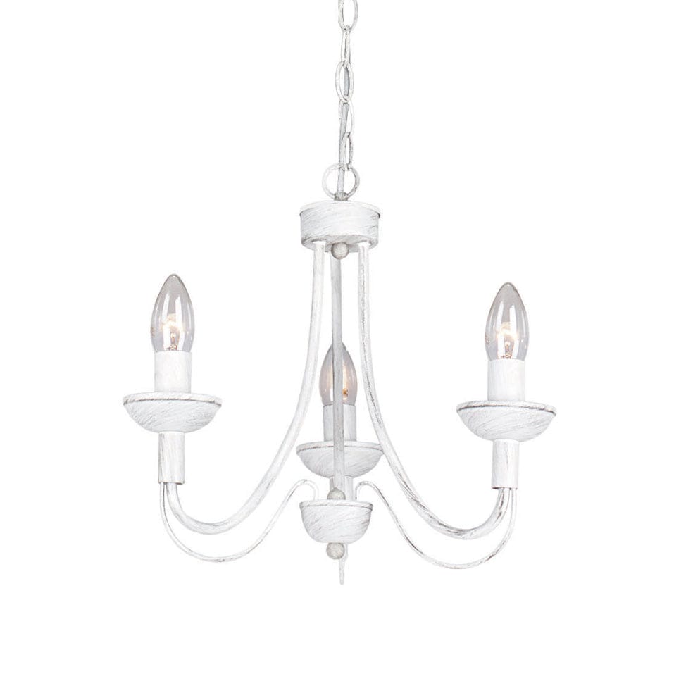 The Lighting Club Chandelier Fossil Elena Metal Chandelier Medium Black | Fossil CH524/3 FOSSIL 6007226062373