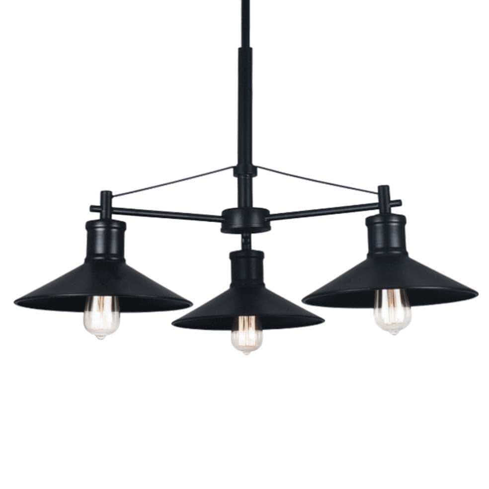 The Lighting Club Troika Pendant Light CH529/3 BLACK 6007226062878