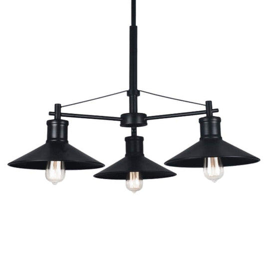 The Lighting Club Troika Pendant Light CH529/3 BLACK 6007226062878