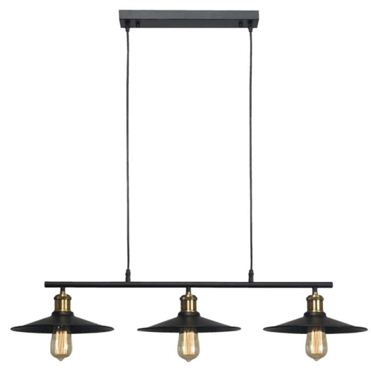 The Lighting Club Triplex Pendant Light CH531/3 BLACK 6007226063042