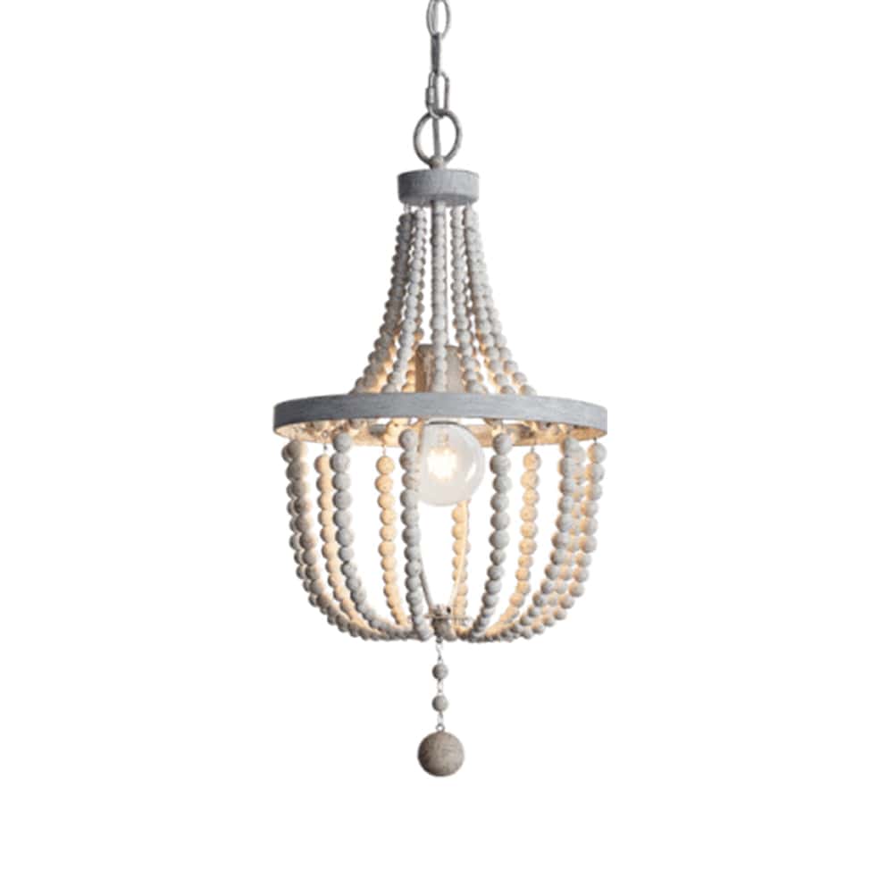 The Lighting Club Single Light Vintage Chandelier Light CH893/1 BEAD 6007226076868