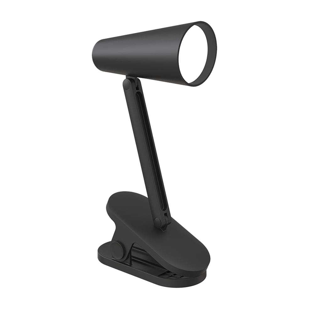 The Lighting Club table lamp Black Mini Rechargeable LED Clip on Table Lamp | 2 Colours CL009B