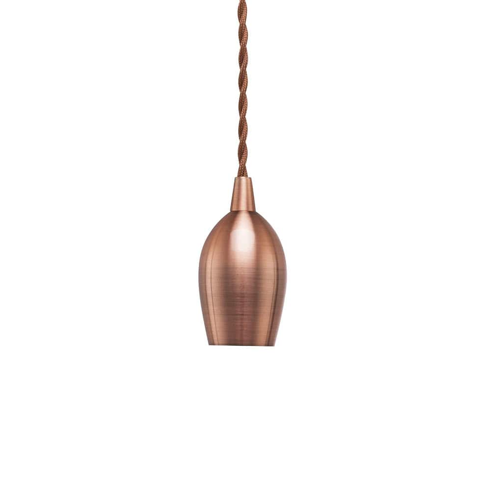 The Lighting Club Copper Bullet Cord Pendant Light Copper | Gold | Chrome DA-KLCH-888/CO