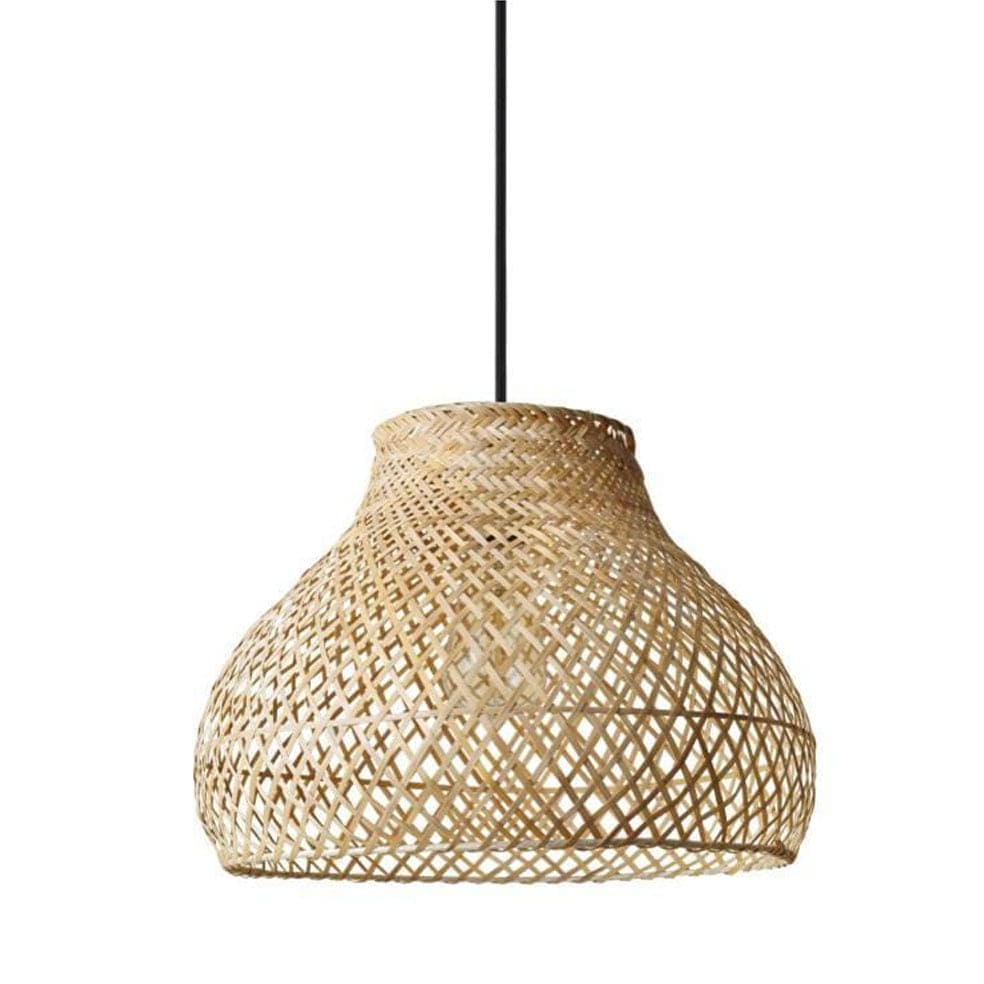 The Lighting Club Roma Bamboo Pendant Light Natural E-KLCH-7091 633710852586