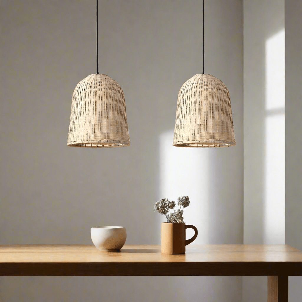 The Lighting Club Ubuntu Rattan Pendant Light Natural E-KLCH-7128 633710852579