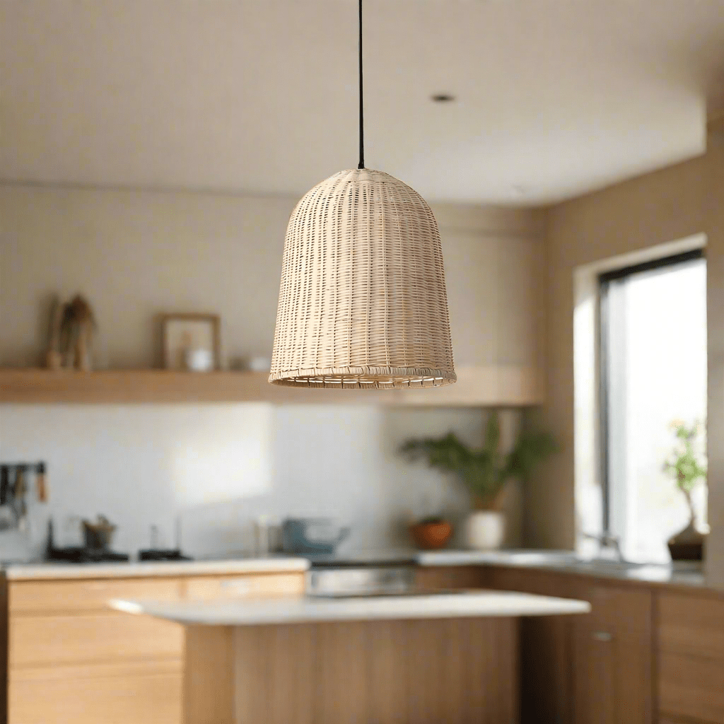 The Lighting Club Ubuntu Rattan Pendant Light Natural E-KLCH-7128 633710852579