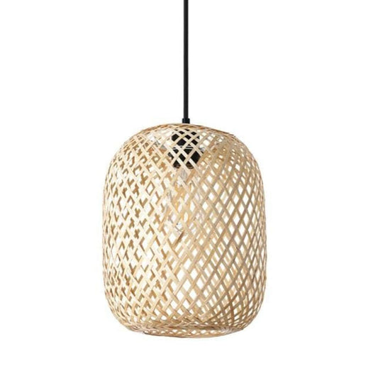 The Lighting Club Dombeya Bamboo Pendant Light Natural E-KLCH-7131 633710852593