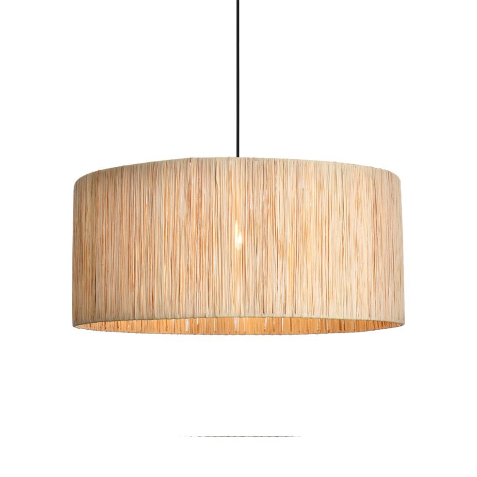 The Lighting Club Pendant Large Raffia Pendant Light Natural Medium | Large E-KLCH-7140